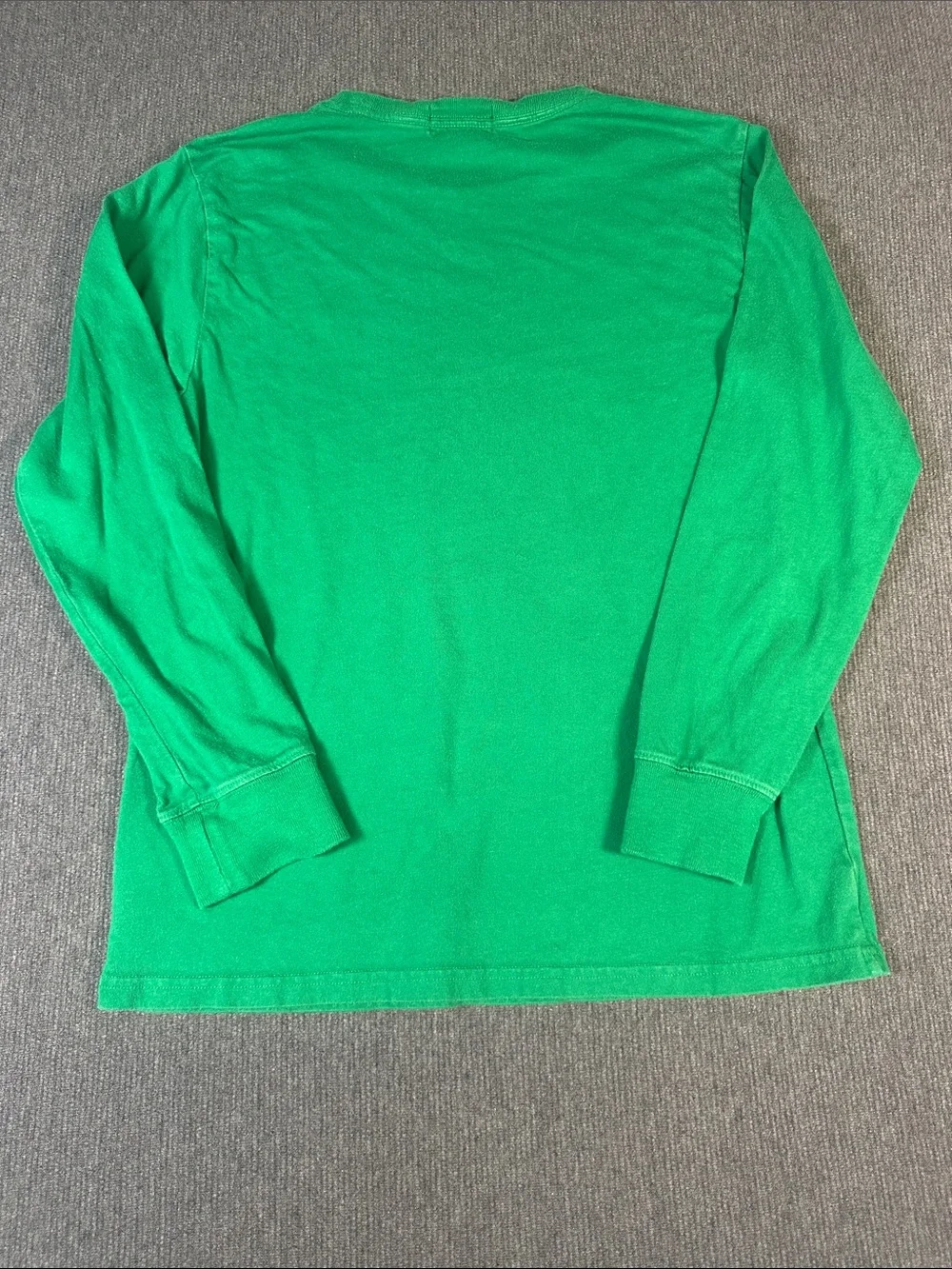 Polo Ralph Lauren Boys Size L  Green Long Sleeve Crew Neck Pony Logo T-Shirt Top